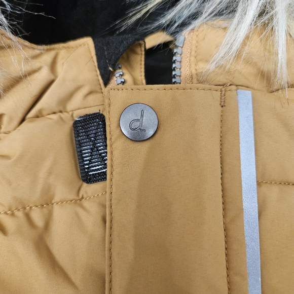 Deux par Deux Baby Unisex One Piece Baby Snowsuit Brown Sugar 24 month NWOT - Picture 5 of 9